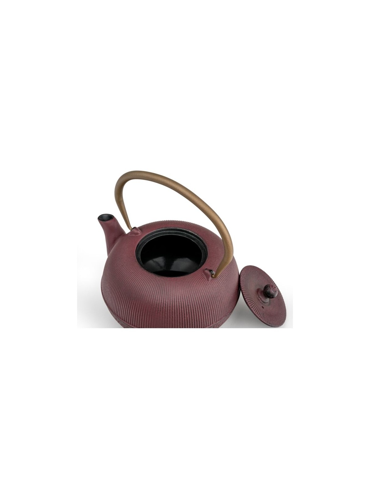 Bredemeijer Cast Iron Teapot Sichuan 1 l – Plum Red