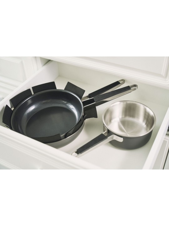 Zwilling panna Pure, keramikas pārklājums, pelēka
