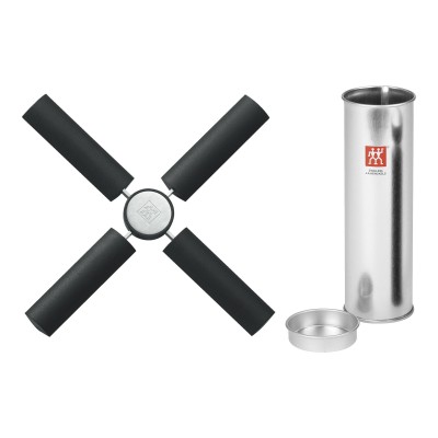 Zwiling katlu paliktnis, salokāms, silikona