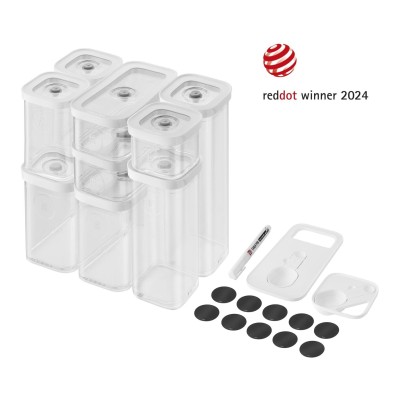 Zwilling uzglabāšanas konteineru komplekts Frsch&Save Cube, 12 gb., plastmasas