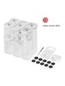 Zwilling Fresh & Save  CUBE Set, S/M / 12-pc, transparent-white