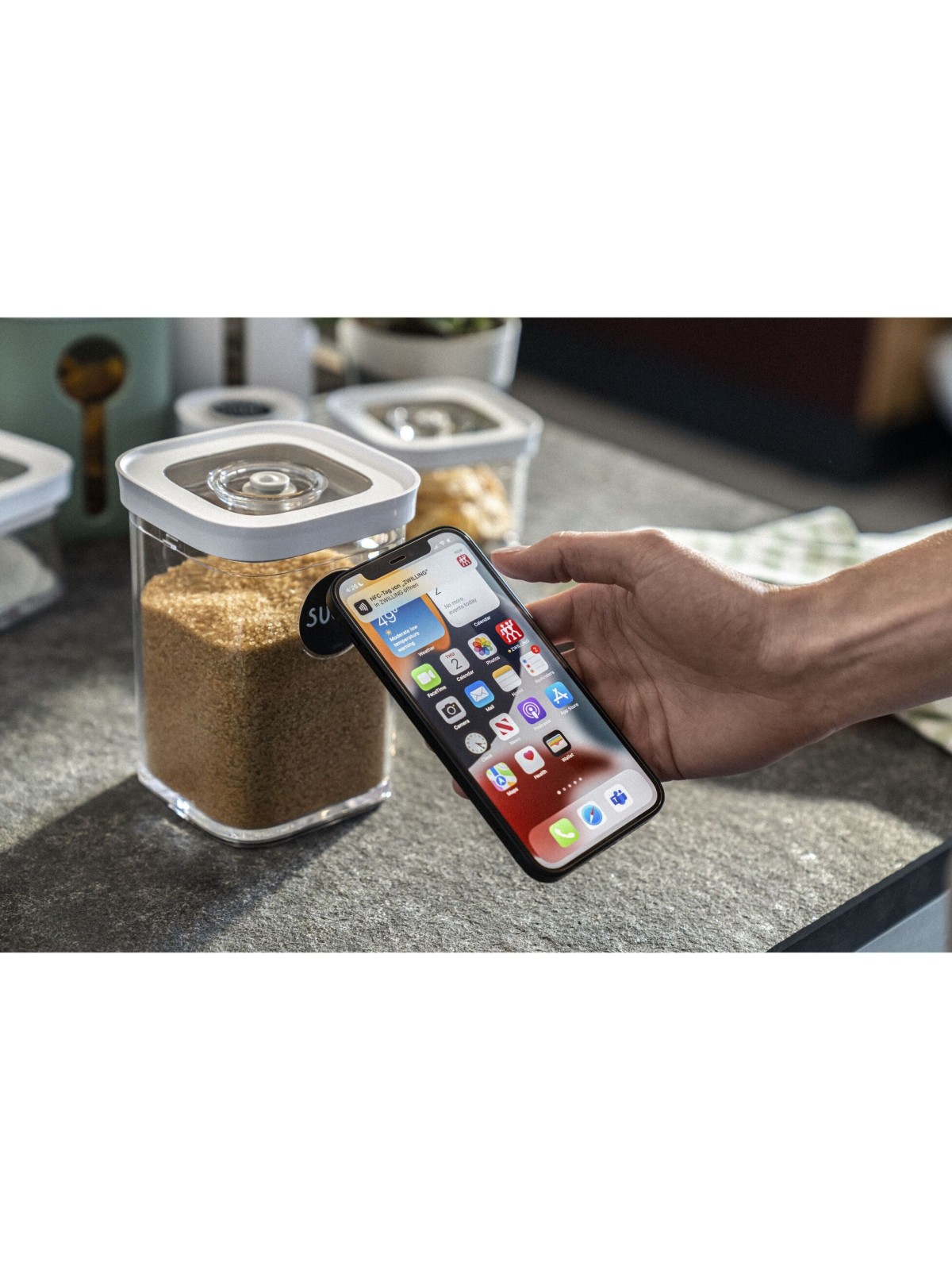 Zwilling uzglabāšanas konteineru komplekts Frsch&Save Cube, 12 gb., plastmasas