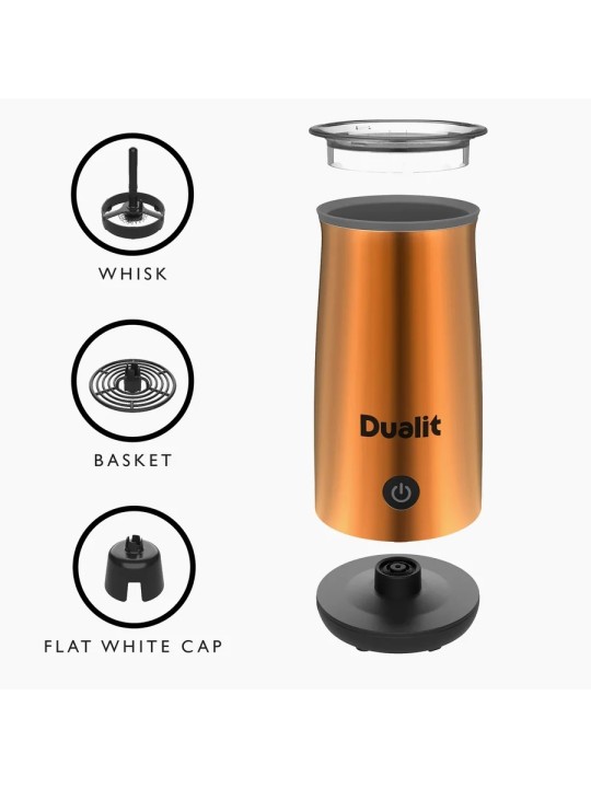 Dualit piimavahustaja ja kuuma šokolaadi valmistaja, Copper