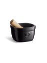 Emile Henry Mortar and Pestle – Ceramic and Wood