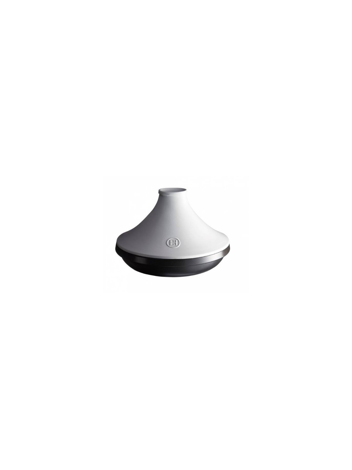 Emile Henry tajine Delight, must/valge