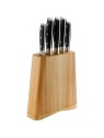 Grunwerg Rockingham Forge Knife Block Set RF7090 – 6-Piece Stainless Steel