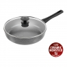 ZWILLING praepann klaaskaanega Terreno Plus – 28 cm alumiinium keraamilise mittenakkuva kattega