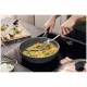 ZWILLING praepann klaaskaanega Terreno Plus – 28 cm alumiinium keraamilise mittenakkuva kattega