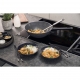 ZWILLING wok Terreno Plus – 28 cm alumiinium keraamilise mittenakkuva kattega