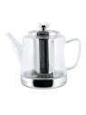 Grunwerg Café Ole teekann – klaas ja teras, induktsioonpõhjaga