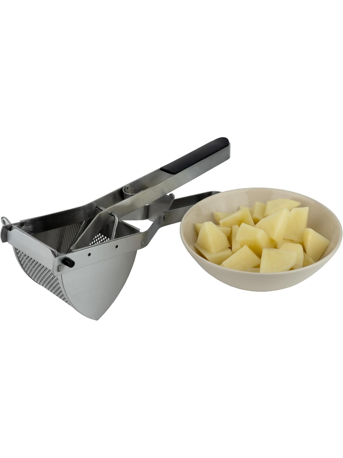 Grunwerg Ricer – Stainless Steel Masher & Fruit and Vegetable Press
