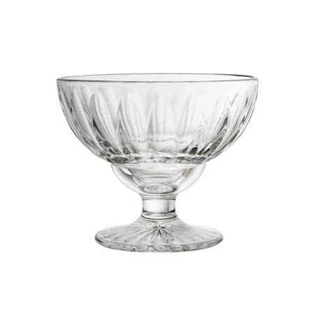 La Rochère Elise Ice Cream Cup – Pressed Glass
