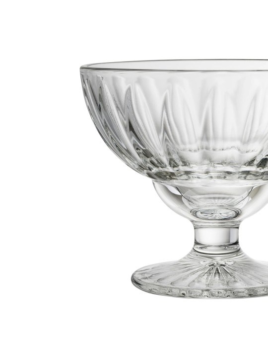 La Rochère Elise Ice Cream Cup – Pressed Glass