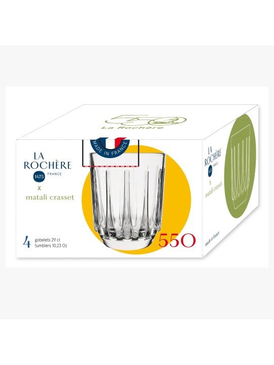 La Rochère 550th Anniversary Cups – Set of 4