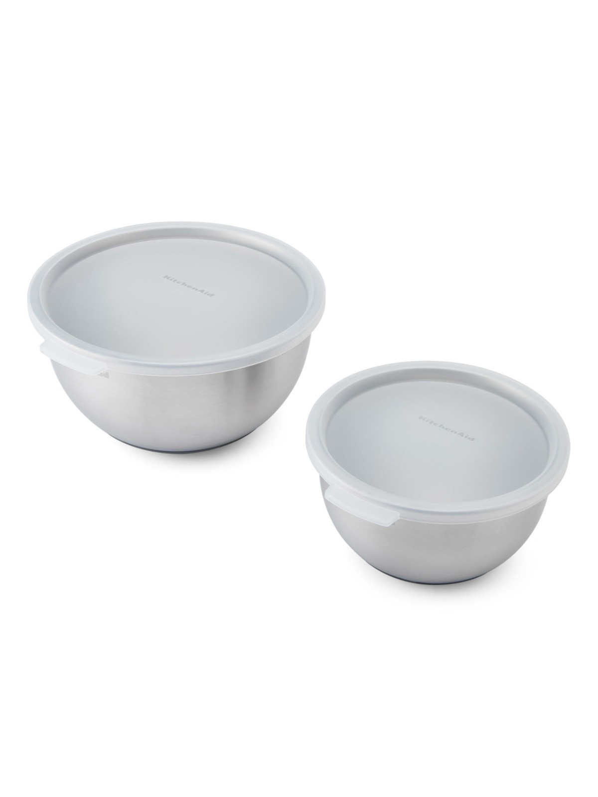 KitchenAidi segamiskausside komplekt kaantega - roostevaba teras