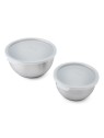 KitchenAid Set of 2 Mixing Bowls, Stainless Steel