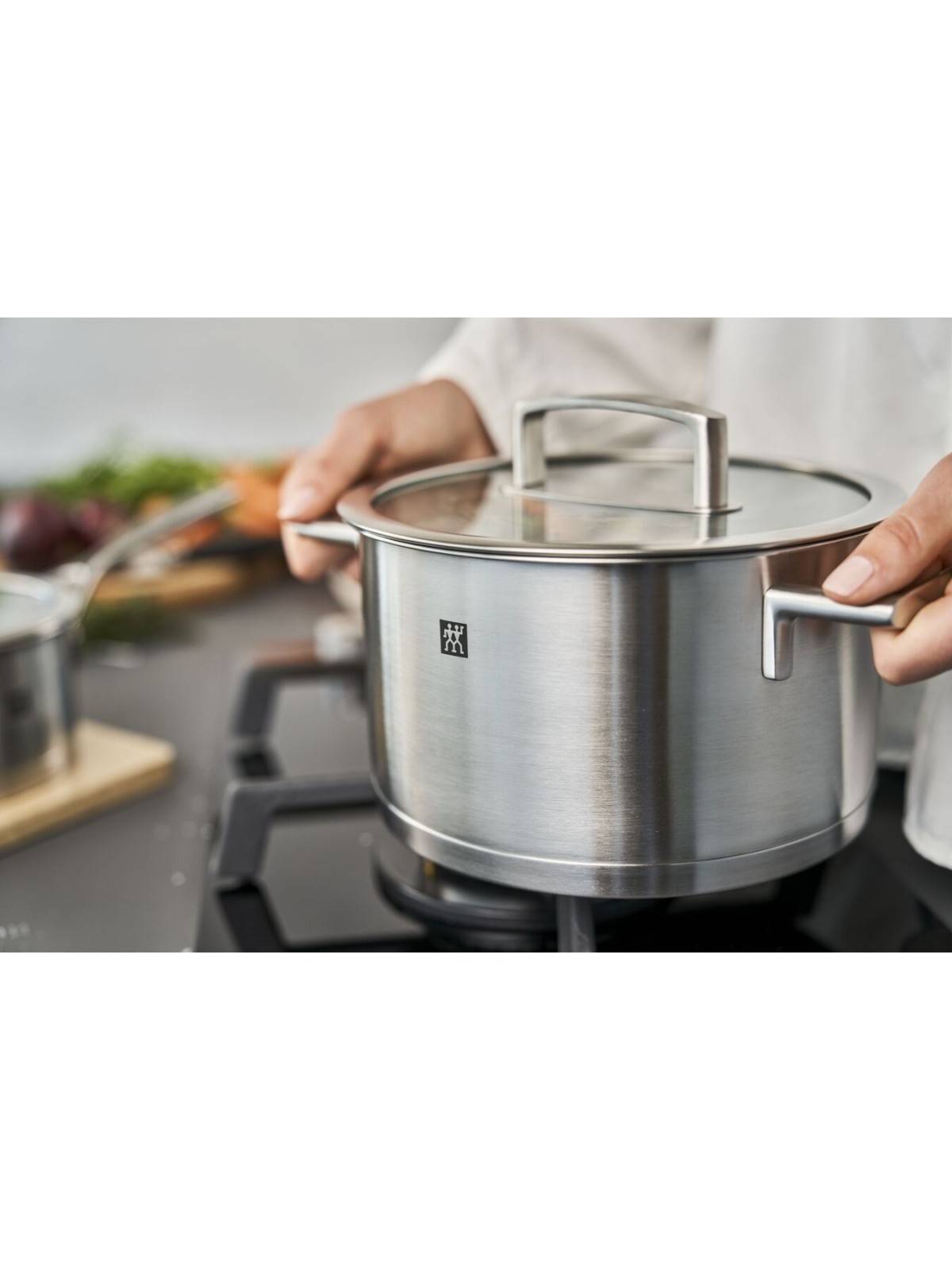 Zwilling Vitality Pot Set – 5-Piece 18/10 Stainless Steel