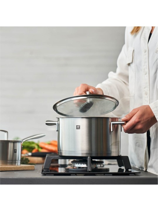 Zwilling Vitality Pot Set – 5-Piece 18/10 Stainless Steel