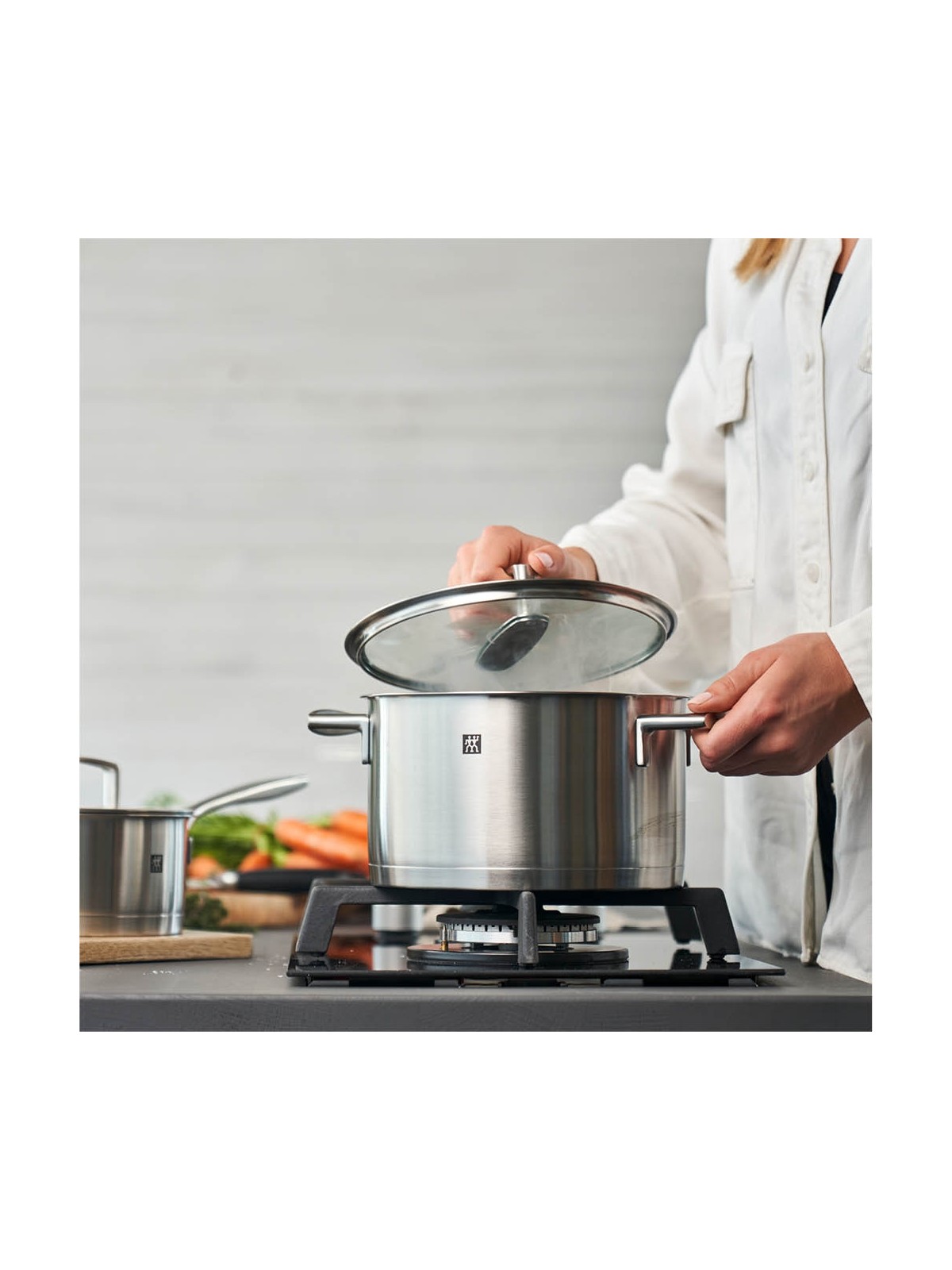 Zwilling Vitality Pot Set – 5-Piece 18/10 Stainless Steel