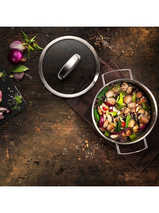 Zwilling Vitality Pot Set – 5-Piece 18/10 Stainless Steel