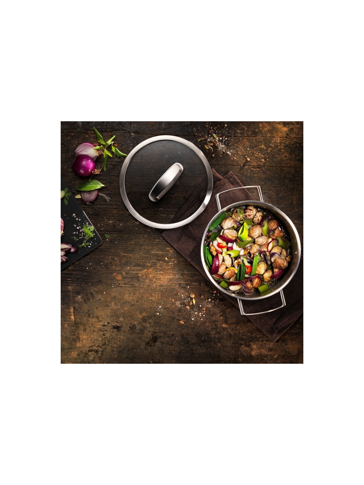 Zwilling Vitality Pot Set – 5-Piece 18/10 Stainless Steel