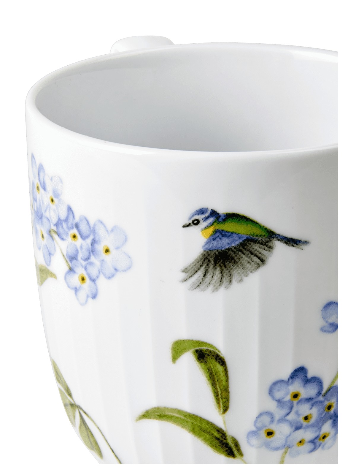 Kähler Hammershøi Summer Mug – Forget-Me-Not