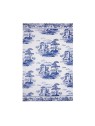 Spode Pimpernel Tea Towel Blue Italian – Cotton