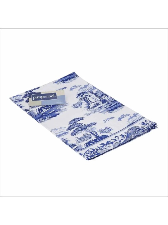 Spode tējas dvielis Pimpernel Blue itāļu – kokvilna