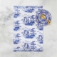 Spode Pimpernel Tea Towel Blue Italian – Cotton