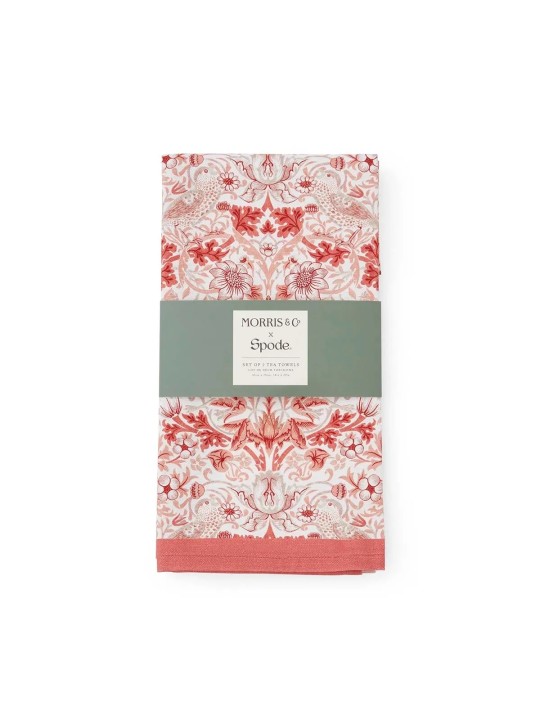 Spode Pimpernel köögirätikute komplekt Morris & Co. – Strawberry Thief