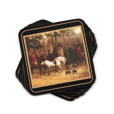 Pimpernel klaasialuste komplekt Tally Ho – 6 tk