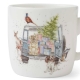Royal Worcester Wrendale Designs kruus Driving Home for Christmas