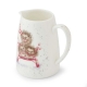Royal Worcester Fine Bone China Posy Jug – Wrendale Designs Sledgehogs