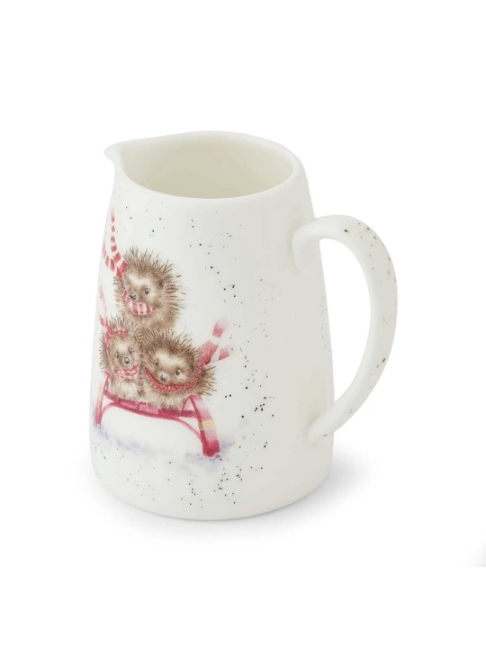 Royal Worcester Wrendale Designs luuportselan minikann – Sledgehogs