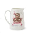 Royal Worcester Wrendale Designs luuportselan minikann – Sledgehogs