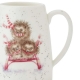 Royal Worcester Fine Bone China Posy Jug – Wrendale Designs Sledgehogs