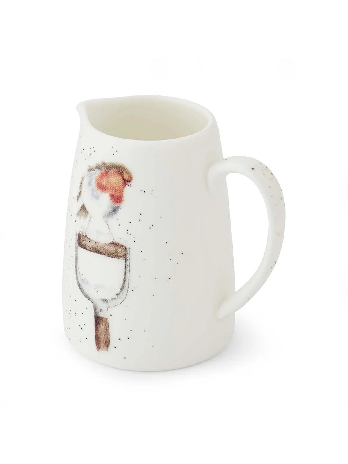 Royal Worcester Fine Bone China Posy Jug – Wrendale Designs A Little Red Robin