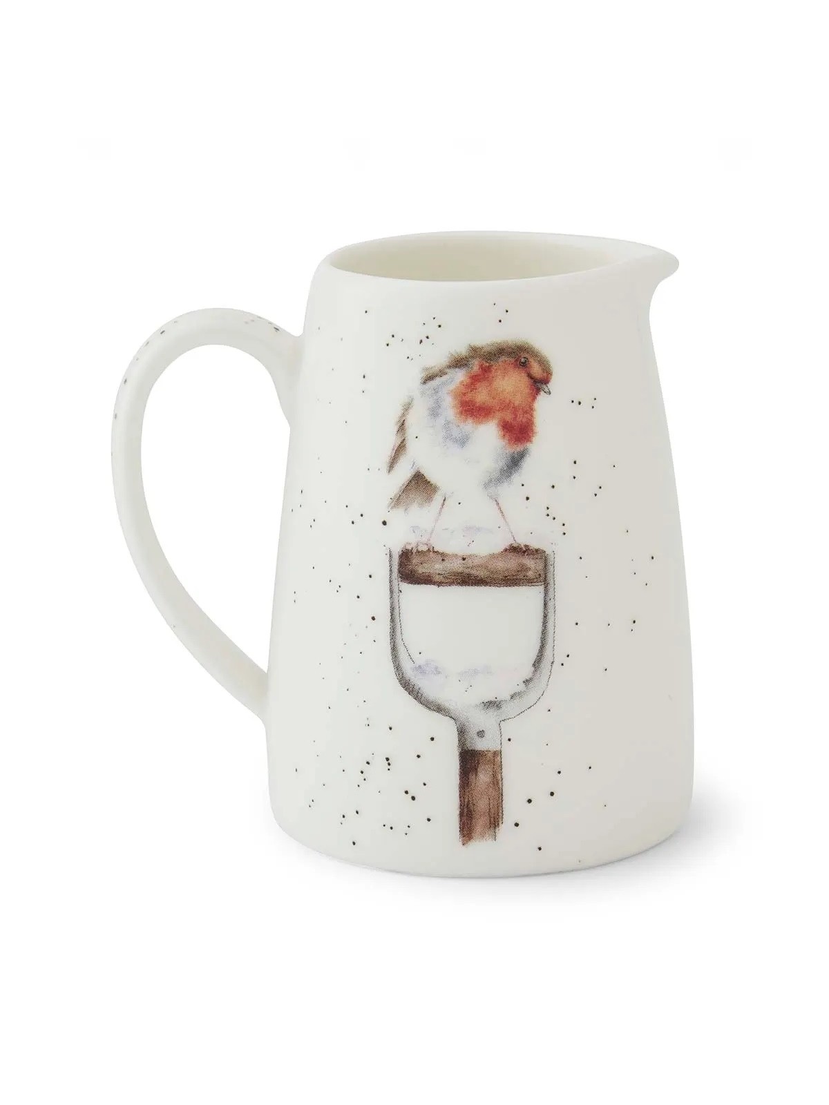 Royal Worcester Fine Bone China Posy Jug – Wrendale Designs A Little Red Robin