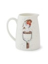 Royal Worcester Fine Bone China Posy Jug – Wrendale Designs A Little Red Robin