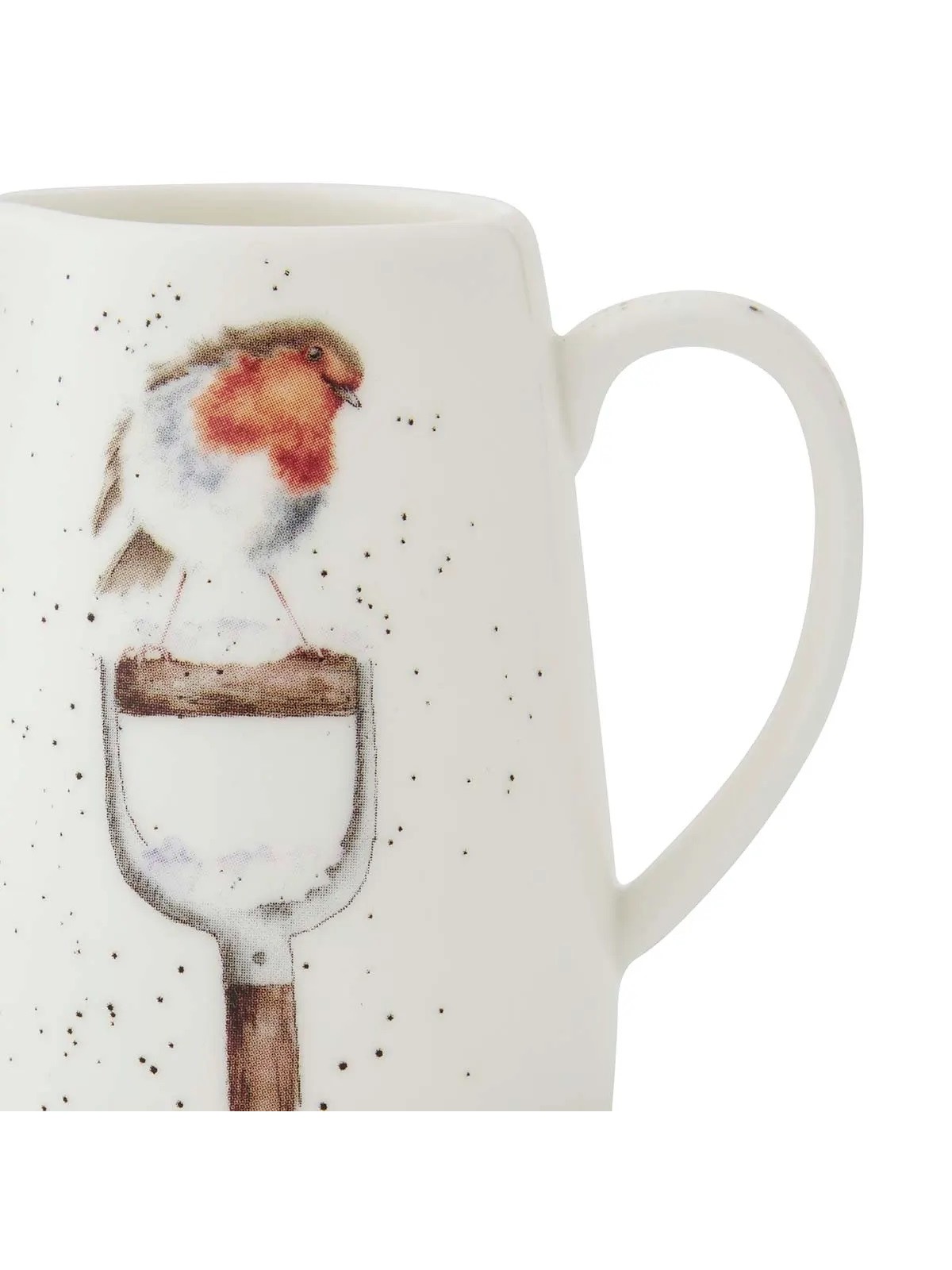 Royal Worcester Fine Bone China Posy Jug – Wrendale Designs A Little Red Robin
