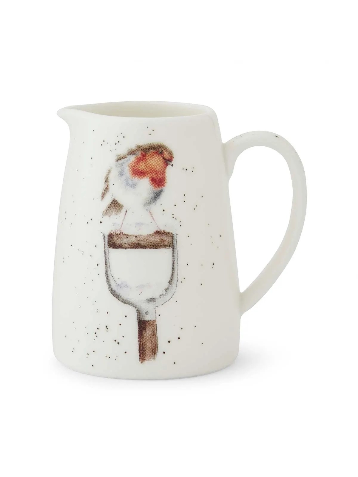 Royal Worcester Fine Bone China Posy Jug – Wrendale Designs A Little Red Robin