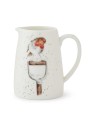 Royal Worcester Fine Bone China Posy Jug – Wrendale Designs A Little Red Robin