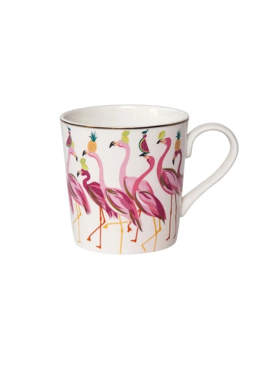 Portmeirion Fine China Mug – Sara Miller Fabulous Flamingo