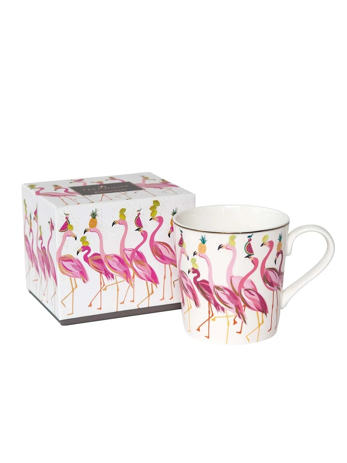 Portmeirion Fine China Mug – Sara Miller Fabulous Flamingo