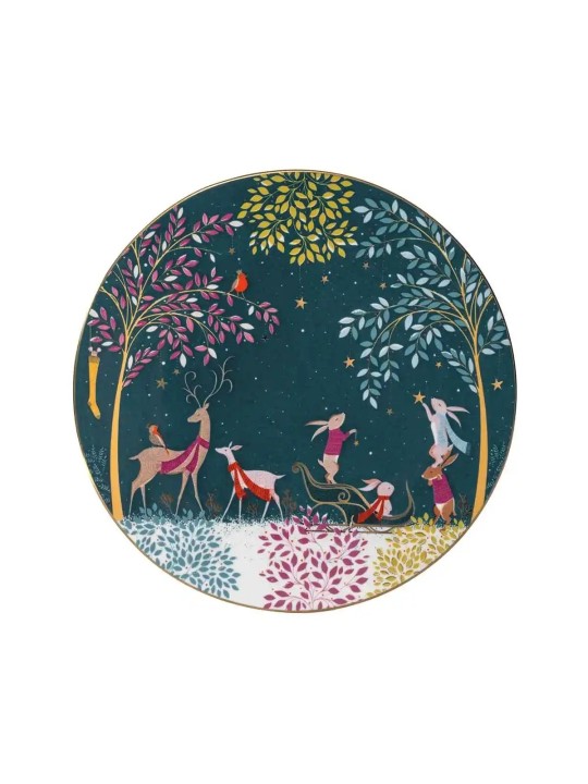 Portmeirion Sara Miller serveerimisalus - Woodland Tales Deer & Robin