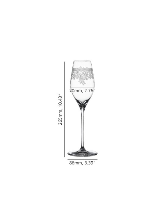 Spiegelau Champagne Glass Arabesque – Set of 2