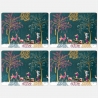 Sara Miller Woodland Tales Placemats – Set of 4