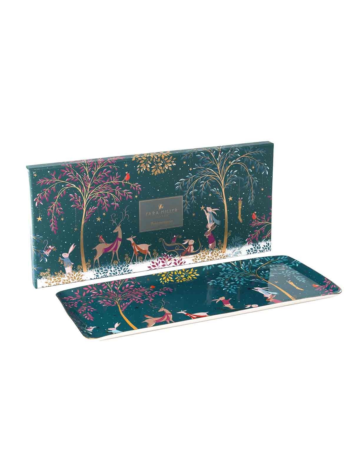 Portmeirion Sara Miller serveerimisalus - Woodland Tales Deer & Robin