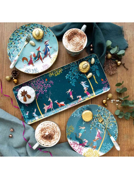 Portmeirion Sara Miller serveerimisalus - Woodland Tales Deer & Robin