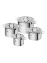 ZWILLING TrueFlow Stainless Steel Pot Set – 4 pcs